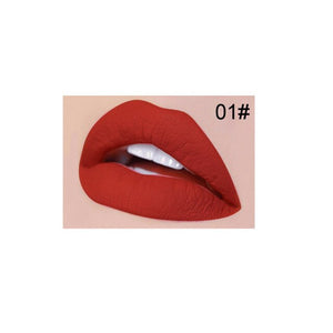 12 Colors Waterproof Matte Lipstick Red Lip Long Lasting Lipstick Matte For Makeup Red Lip Matte Long Lasting Gift