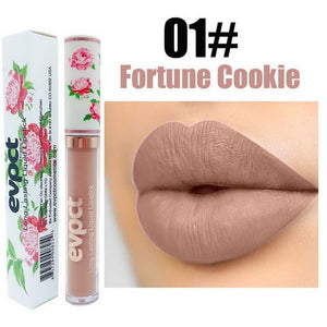 12 Colors Flower Lip Pearlescent Cosmetics Shimmer Metal Lipstick Long Lasting Liquid Lipstick Nude Metallic Matte Batom Makeup